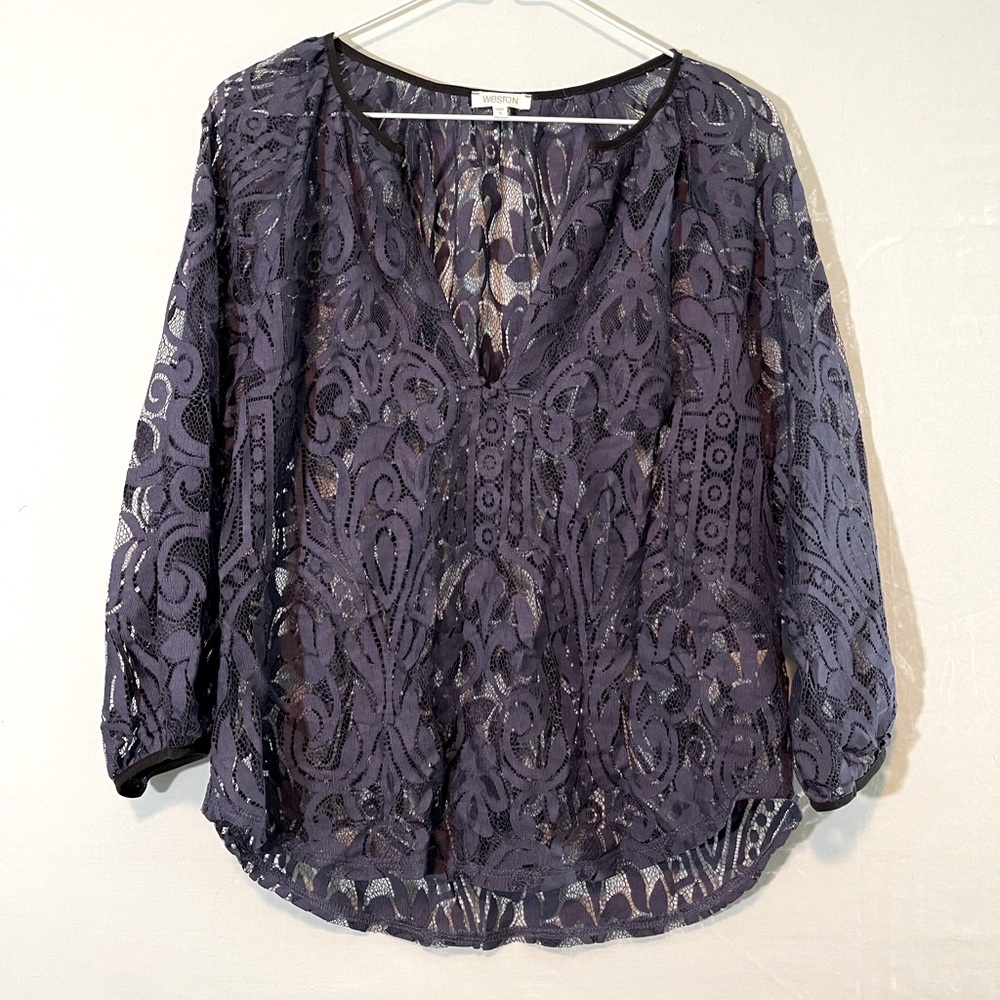 Weston lace blouse